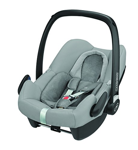 Maxi-Cosi Rock sichere Babyschale Gruppe 0 + (0-13 kg), Kindersitz für One i-Size Konzept, nomad grey (grau)