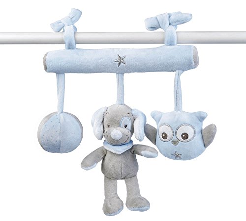 Nattou Babyschale Spielzeug Jungen, blau – Sam und Toby