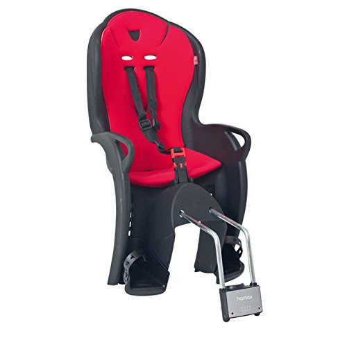 Hamax Kindersitz Kiss Befestigung Rahmenrohr Farbe Schwarz/Rot