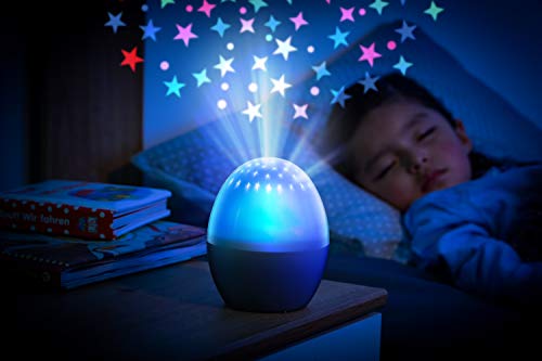 reer Starlino Nachtlicht mit Sternenlicht-Projektor, batteriebetrieben
