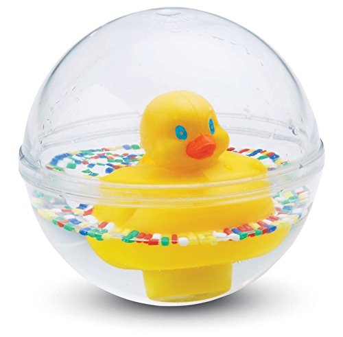 Fisher-Price 75676 Entchenball Badespielzeug gelb für Baby und Kleinkinder, ab 3 Monaten