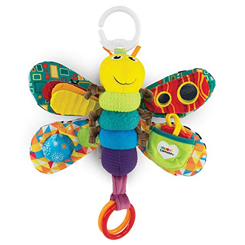 Lamaze Baby Spielzeug Freddie, das Glühwürmchen Clip & Go – hochwertiges Kleinkindspielzeug – Greifling Anhänger zur Stärkung der Eltern-Kind-Beziehung – ab 0 Monate
