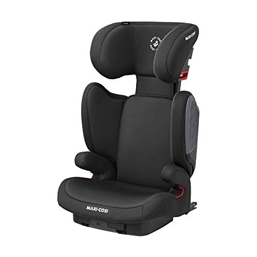Maxi-Cosi Tanza Kindersitz mit ISOFIX, Mitwachsende Sitzerhöhung mit G-Cell Seitenaufprallschutz, Gruppe 2/3 Autositz, Nutzbar ab ca. 3,5 – 12 Jahre, (ca. 100 – 150 cm), Black (schwarz)