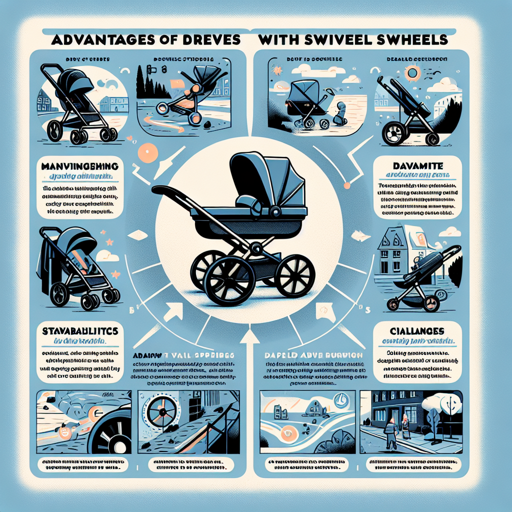 Die Vor- und Nachteile von Kinderwagen mit Drehrädern – Welche Option ist die richtige für Sie?